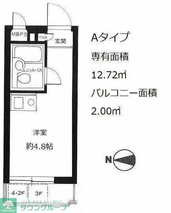 パレ・ドール杉並 4階階 間取り