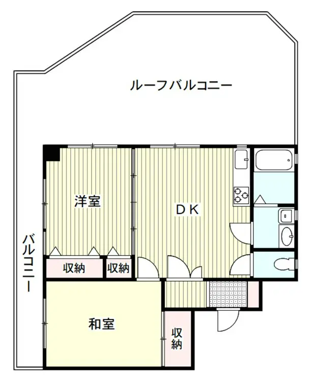 パールハウス 5階階 間取り