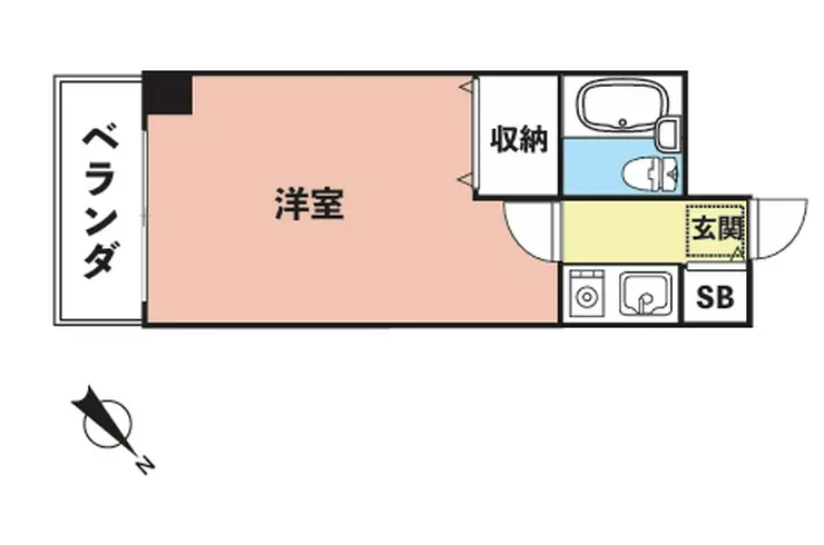 ライオンズマンション亀戸第7 4階階 間取り