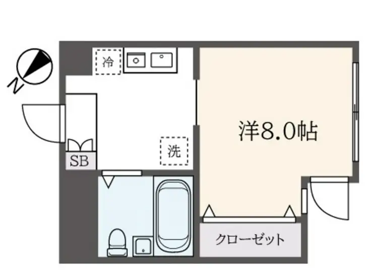 サンクレール相模原 3階階 間取り