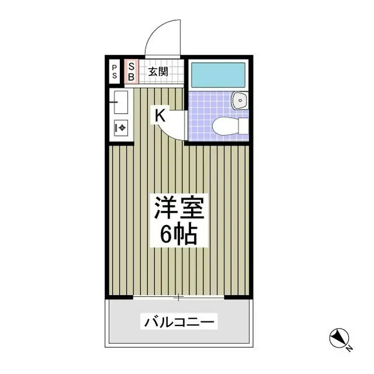 クライム88 3階階 間取り