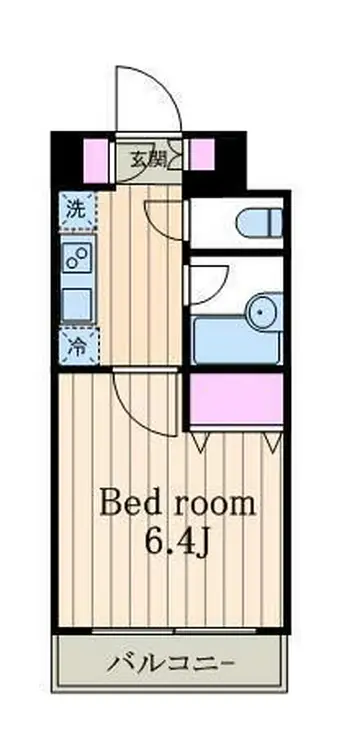 パセオ・ラルゴ 4階階 間取り