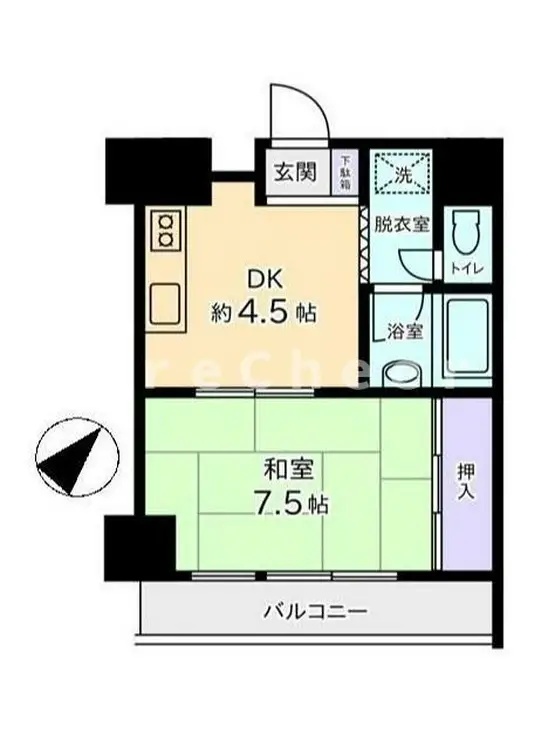 ハイネス巣鴨 2階階 間取り