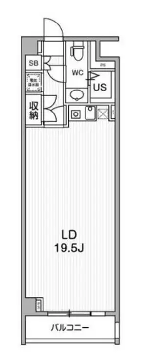 六本木デュープレックスエムズ 2階階 間取り