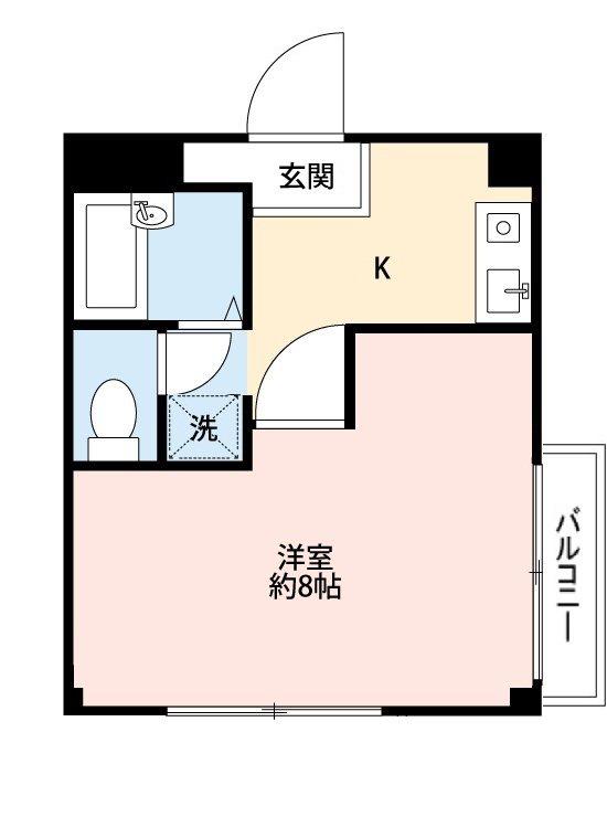 リヴィエるアビテ(1K/3階)の間取り写真