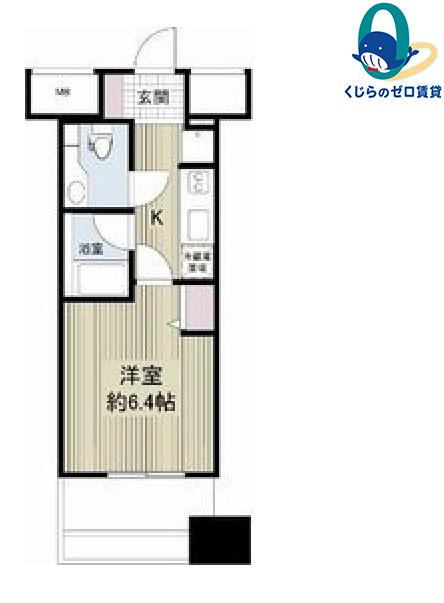 レジディア久屋大通(1K/5階)の間取り写真