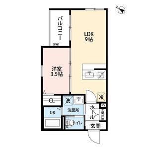 ROBOT HOME 滝井ロボットホーム タ(1LDK/3階)の間取り写真