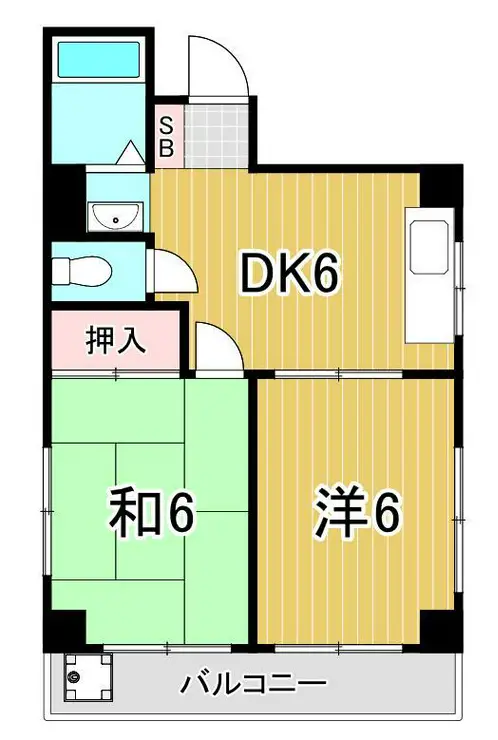 野村ビル 4階階 間取り