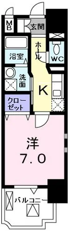 スカイ ガーデン タワー 3階階 間取り