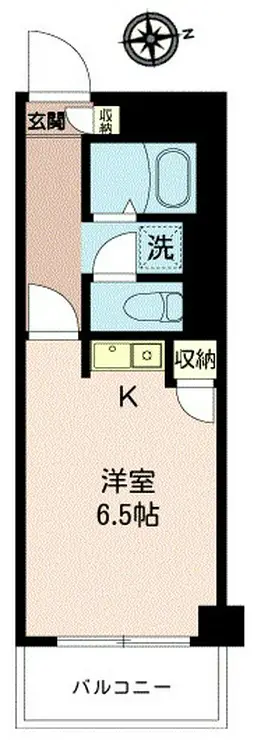 プラザ飯田橋 3階階 間取り