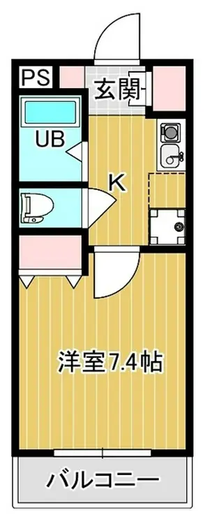 ロジマン蕨II 3階階 間取り