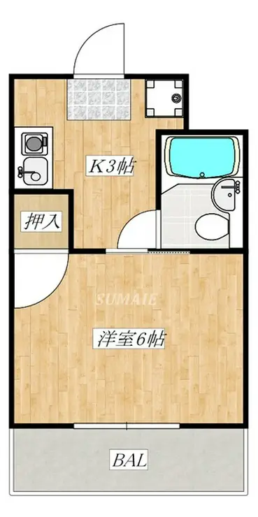ベルサトー 2階階 間取り