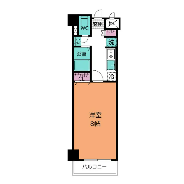 グランヴァンウエストヴィル町田 3階階 間取り