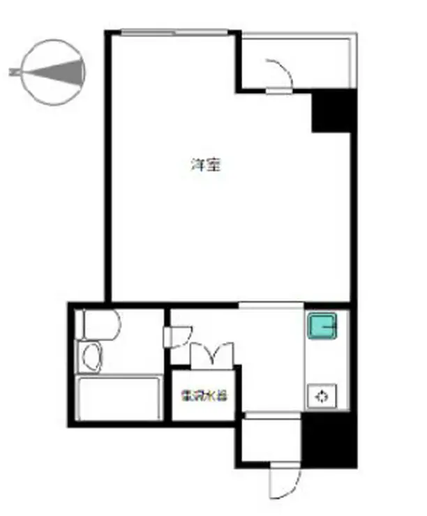 ペガサスマンション本郷 3階階 間取り