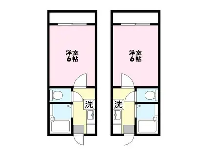 メゾン・ド・フオレ境港(1K/4階)の間取り写真