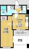 BELLEAUBE大久保(1DK/1階)の間取り写真