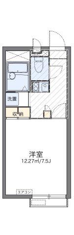 レオパレスレイフェアリー(1K/2階)の間取り写真