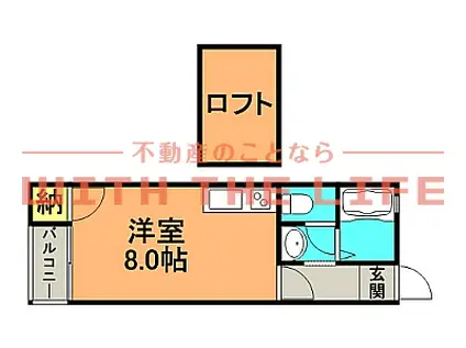 OCTO HOUSE(ワンルーム/1階)の間取り写真