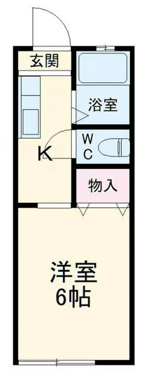 プリンスハウス 2階階 間取り
