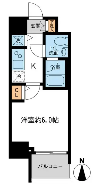 KDXレジデンス大島 2階階 間取り