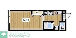 アンビション豊春(1K/2階)の間取り写真