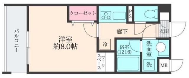 MAISON HOUSEDRESSING(1K/3階)の間取り写真
