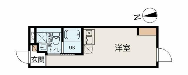 セレスト練馬(ワンルーム/3階)の間取り写真