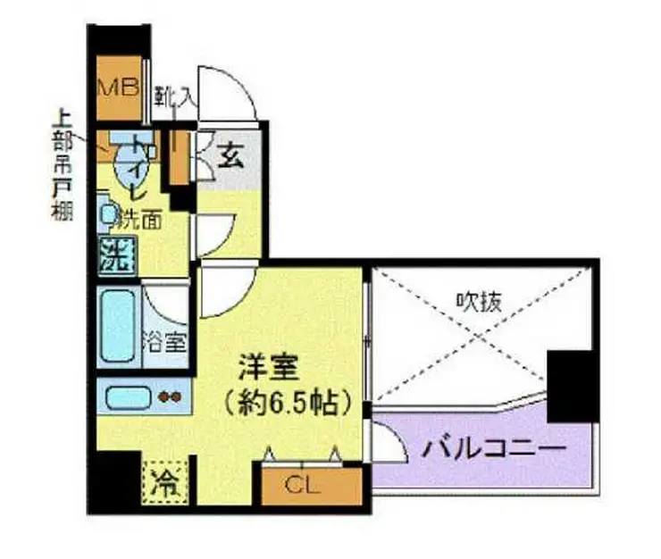 デュアレス千代田三崎町 9階階 間取り