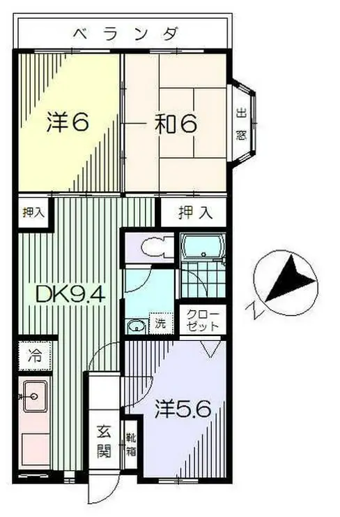 アムール港南 3階階 間取り