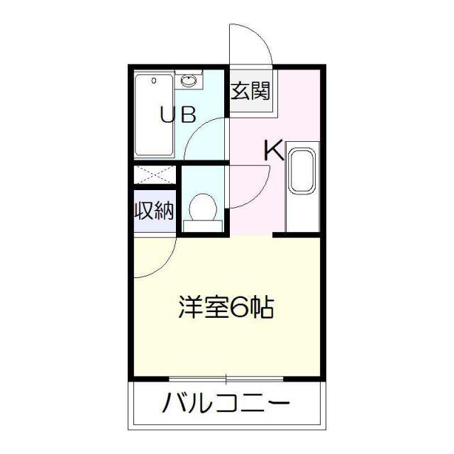 トミーズマンション(1K/3階)の間取り写真
