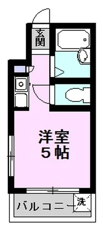 ジュネパレス松戸第33 1階階 間取り