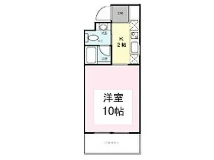 FULL HOUSE(ワンルーム/3階)の間取り写真