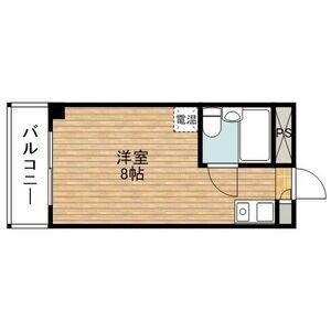 エスティライフ富田林(ワンルーム/5階)の間取り写真