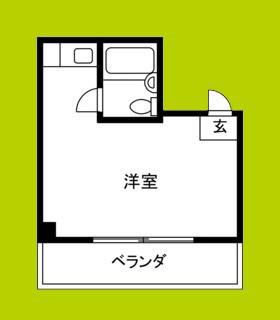 大宝今里CTスクエア(ワンルーム/5階)の間取り写真
