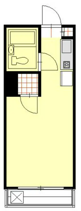 ガーデンハイツ直井 1階階 間取り