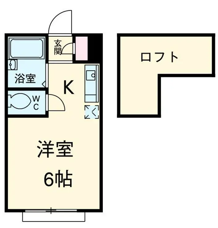 ローリエ相模大野 1階階 間取り