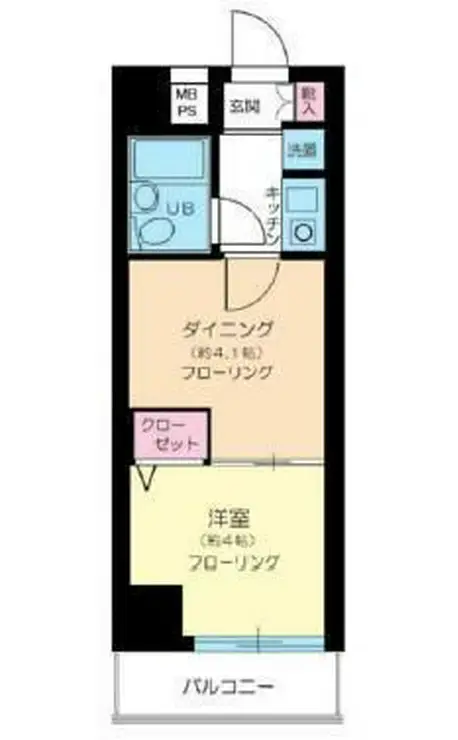 ライオンズマンション都立大学第2 3階階 間取り