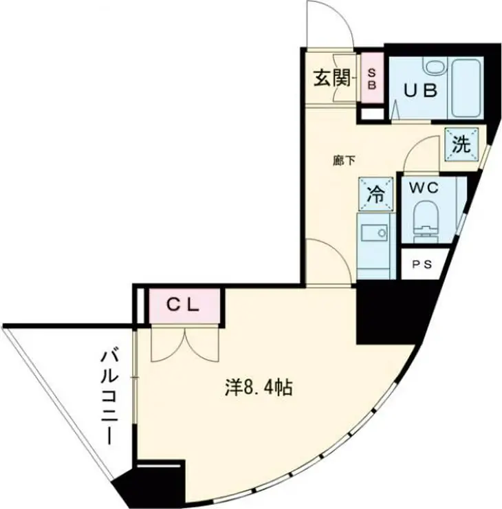 ヴェルト笹塚ツインⅠ 11階階 間取り