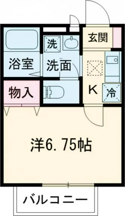 サンアベニュー狛江 2階階 間取り