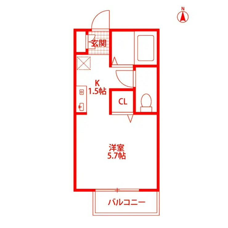 WHITE WING 2階階 間取り