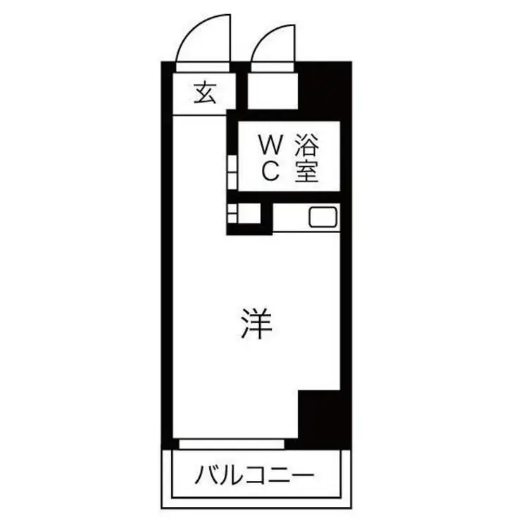 グリタァ六角橋 4階階 間取り
