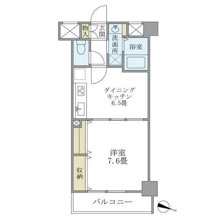 スターハイム 4階階 間取り