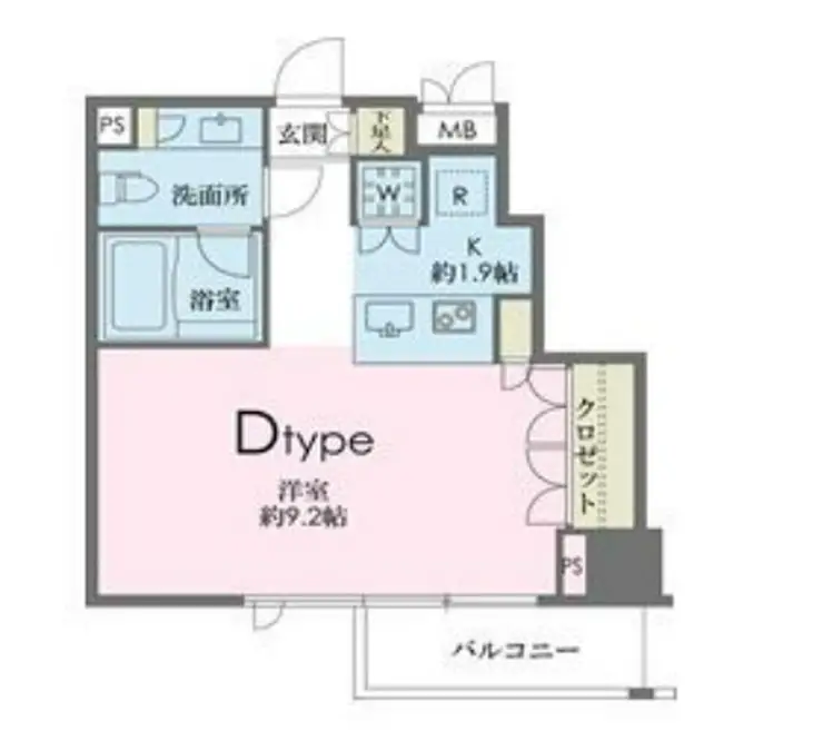 ドゥーエ南麻布 4階階 間取り