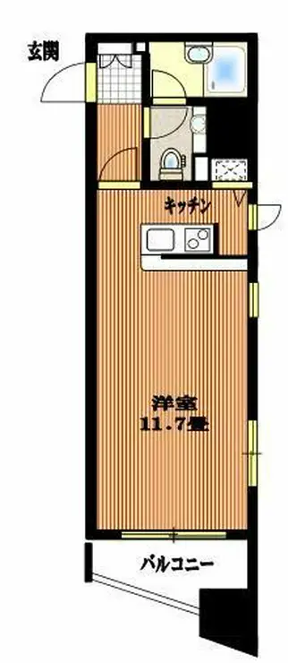 グラーサ東京イースト 2階階 間取り