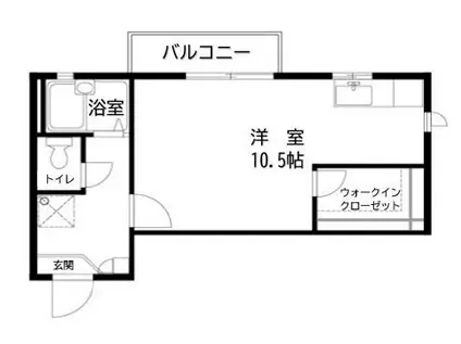 サンライト光が丘(ワンルーム/2階)の間取り写真