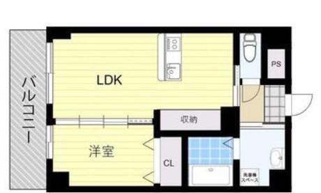 E-PLAN王子(1LDK/3階)の間取り写真