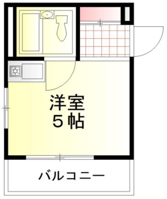 レジデンスVIP(ワンルーム/2階)の間取り写真