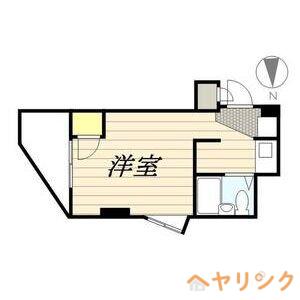 プレアール名古屋原(ワンルーム/3階)の間取り写真