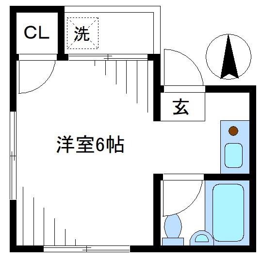 MA・MAISON(1K/4階)の間取り写真