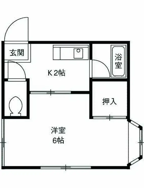 メイトハウス 1階階 間取り